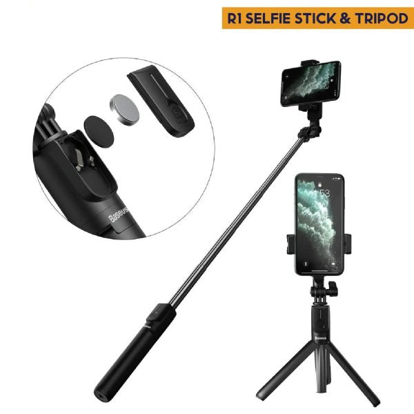 Selfie Stick Tripod R1s Bluetooth Remote Control Tripod Selfie Stick New Model With Wireless