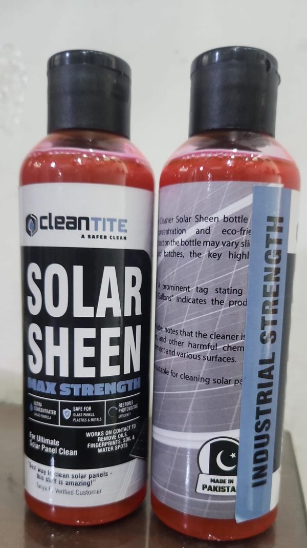 Solar Sheen – Premium 200ml Solar Panel Cleaner
