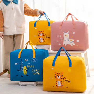 Baby Dinosaur Cloth Organizer ( Random Color & Mix Design )