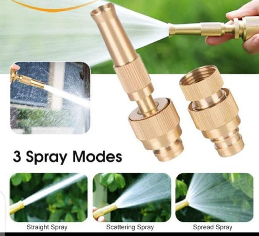 Portable Water Sprayer Nozzle Adjustable High Pressure