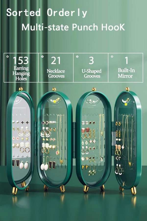 Screen Folding Jewelry Box