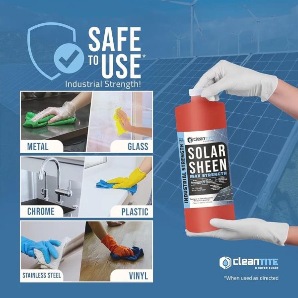 Solar Sheen – Premium 200ml Solar Panel Cleaner
